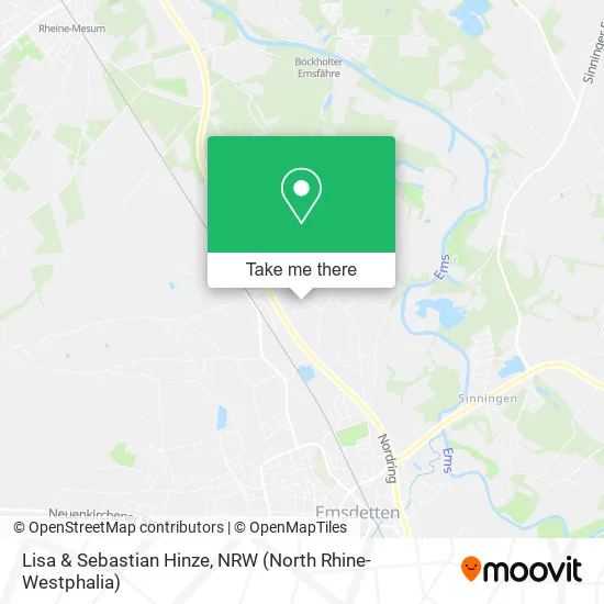 Карта Lisa &amp; Sebastian Hinze