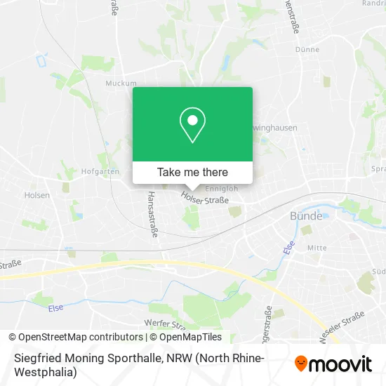 Карта Siegfried Moning Sporthalle