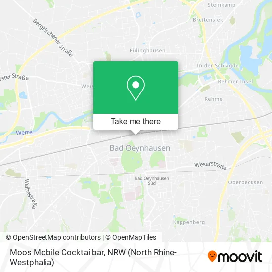 Карта Moos Mobile Cocktailbar