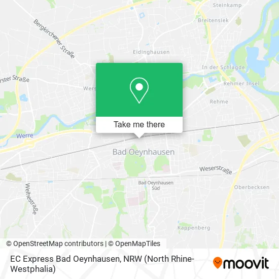 Карта EC Express Bad Oeynhausen