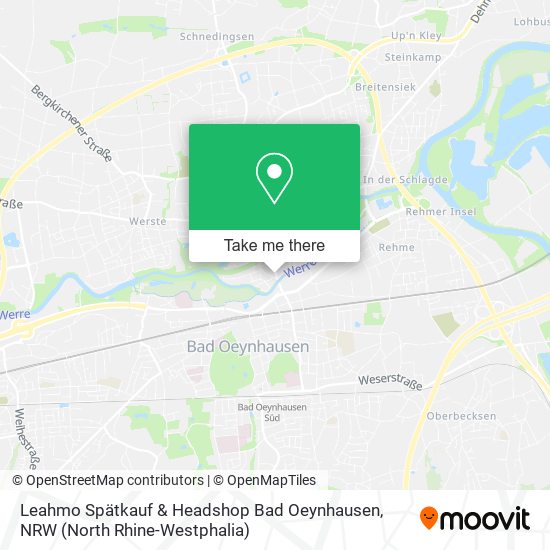 Leahmo Spätkauf & Headshop Bad Oeynhausen map