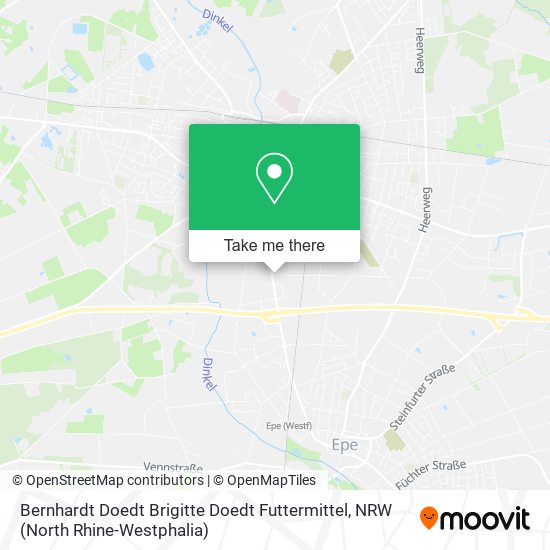 Bernhardt Doedt Brigitte Doedt Futtermittel map