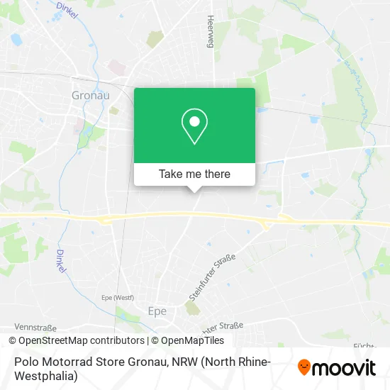 Polo Motorrad Store Gronau map