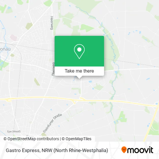 Карта Gastro Express