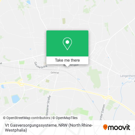 Карта Vt Gasversorgungssysteme