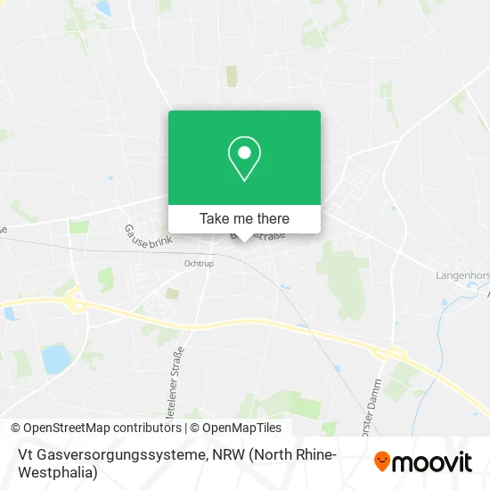 Карта Vt Gasversorgungssysteme