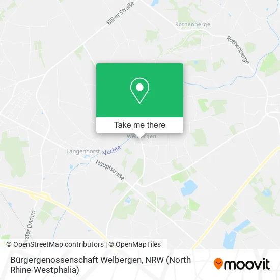 Карта Bürgergenossenschaft Welbergen
