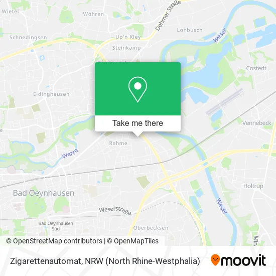 Карта Zigarettenautomat