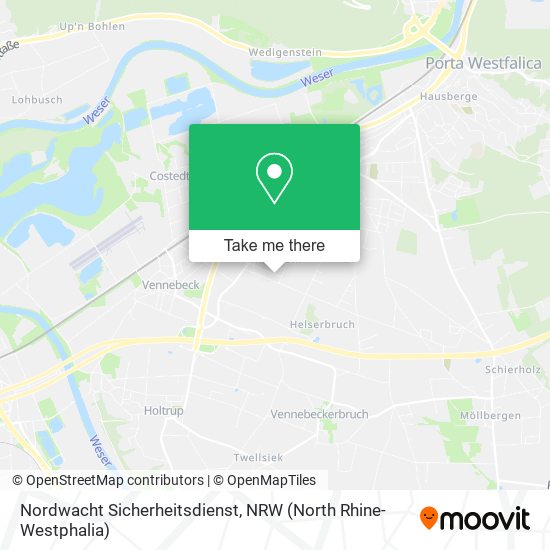 Nordwacht Sicherheitsdienst map