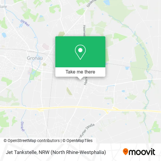 Карта Jet Tankstelle