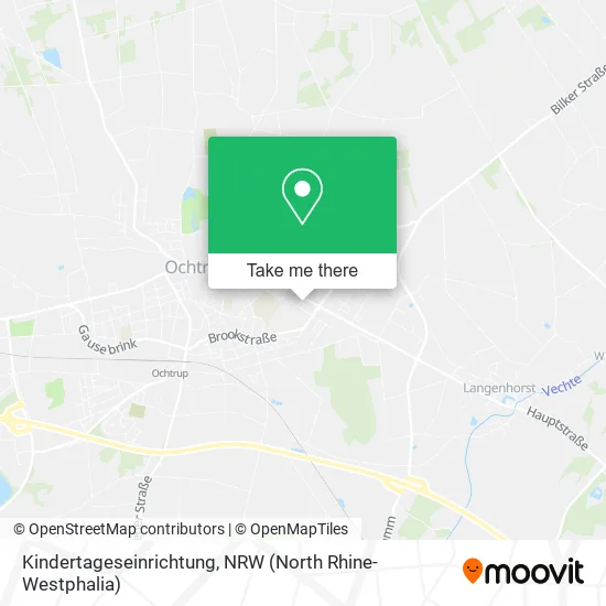 Карта Kindertageseinrichtung