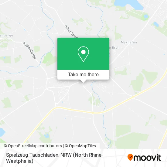 Карта Spielzeug Tauschladen