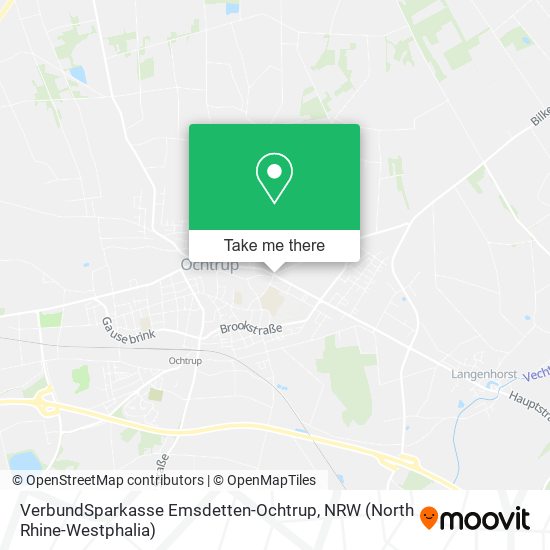 VerbundSparkasse Emsdetten-Ochtrup map