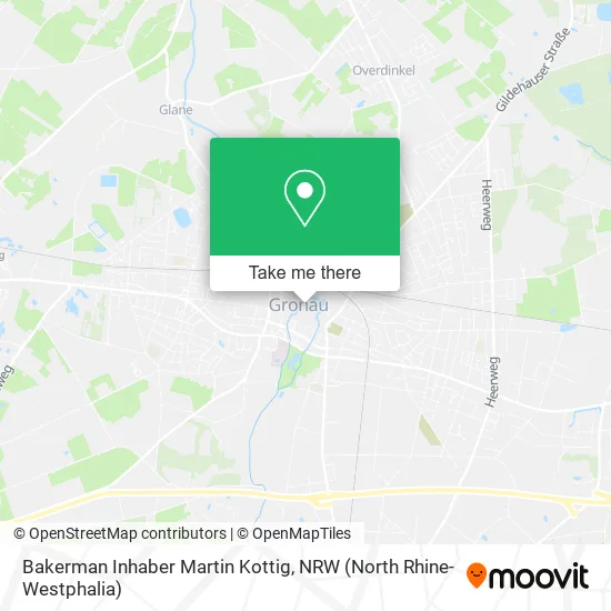 Bakerman Inhaber Martin Kottig map