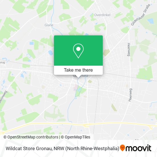 Wildcat Store Gronau map