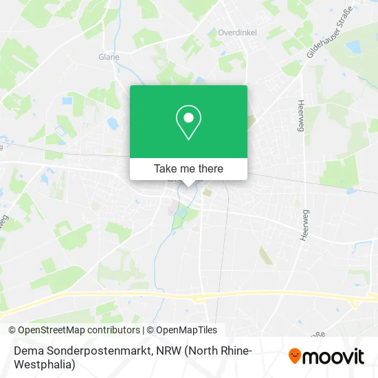 Карта Dema Sonderpostenmarkt