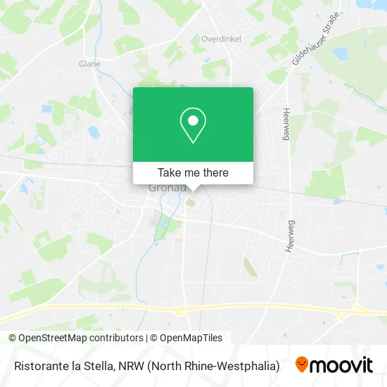 Ristorante la Stella map