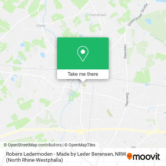 Карта Robers Ledermoden - Made by Leder Berensen