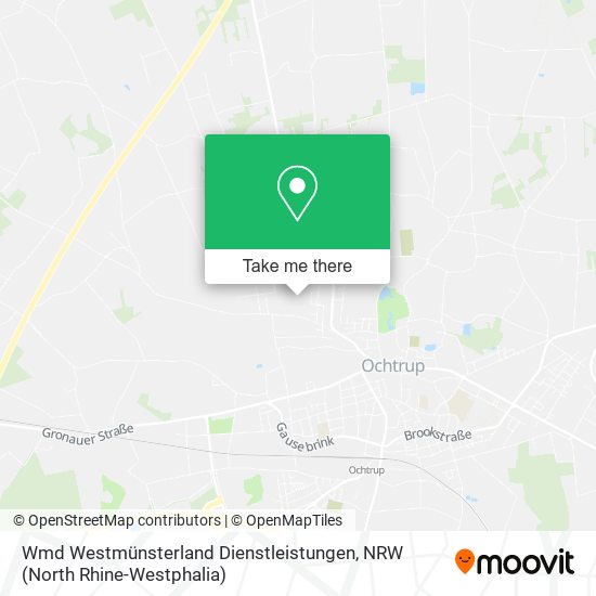 Wmd Westmünsterland Dienstleistungen map
