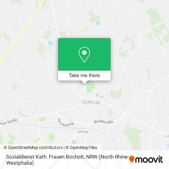 Sozialdienst Kath. Frauen Bocholt map