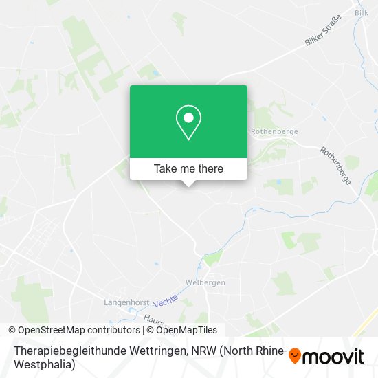 Therapiebegleithunde Wettringen map