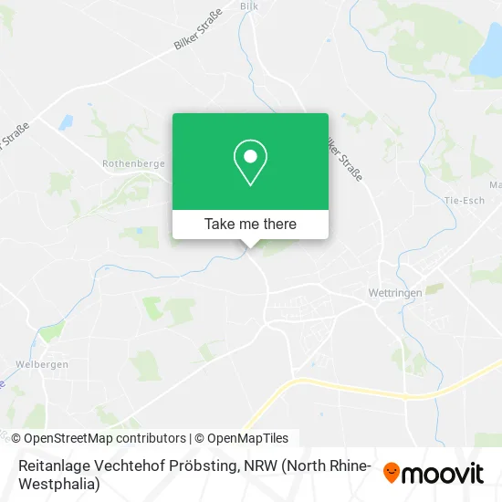 Карта Reitanlage Vechtehof Pröbsting