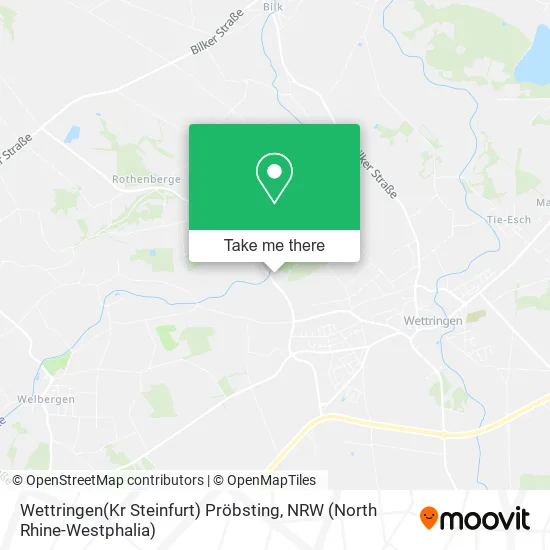 Карта Wettringen(Kr Steinfurt) Pröbsting
