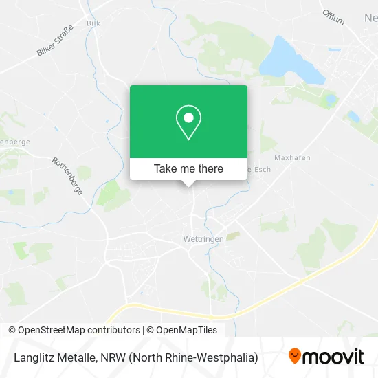 Карта Langlitz Metalle