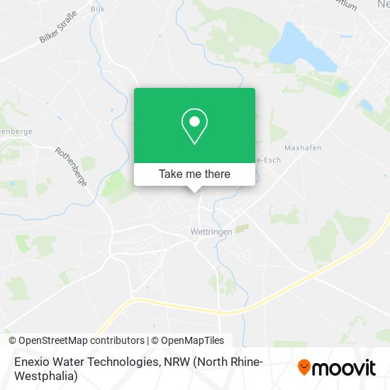 Enexio Water Technologies map