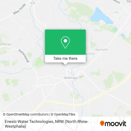 Карта Enexio Water Technologies