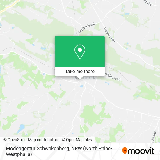 Карта Modeagentur Schwakenberg