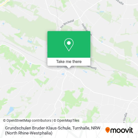 Grundschulen Bruder-Klaus-Schule, Turnhalle map