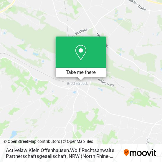 Activelaw Klein.Offenhausen.Wolf Rechtsanwälte Partnerschaftsgesellschaft map