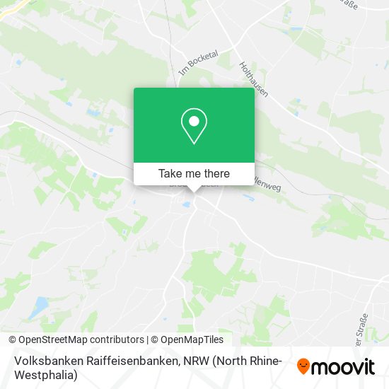 Volksbanken Raiffeisenbanken map