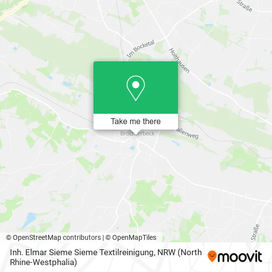 Inh. Elmar Sieme Sieme Textilreinigung map