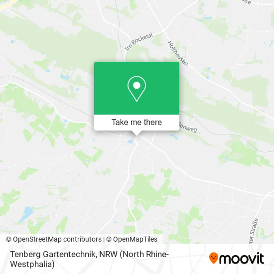 Tenberg Gartentechnik map