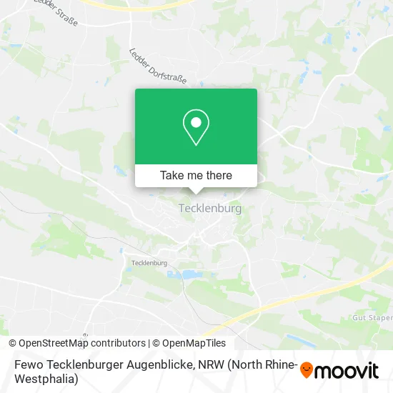 Карта Fewo Tecklenburger Augenblicke