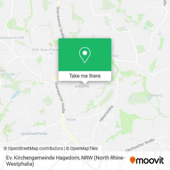Ev. Kirchengemeinde Hagedorn map