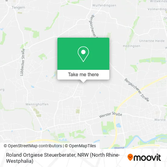 Roland Ortgiese Steuerberater map