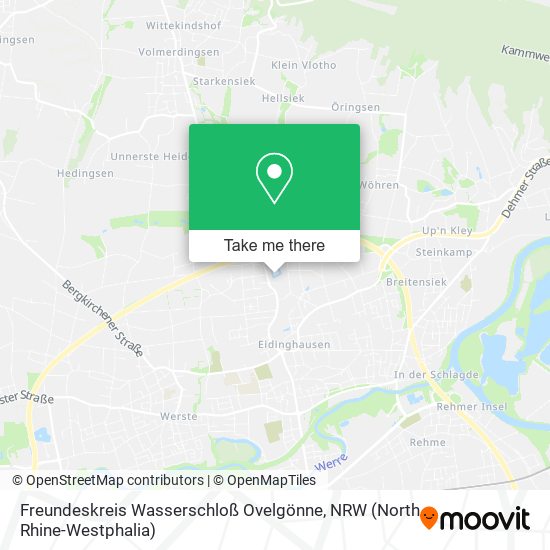 Freundeskreis Wasserschloß Ovelgönne map