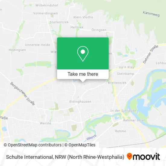 Schulte International map