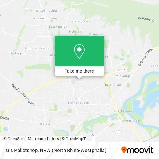 Карта Gls Paketshop