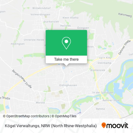 Kögel Verwaltungs map