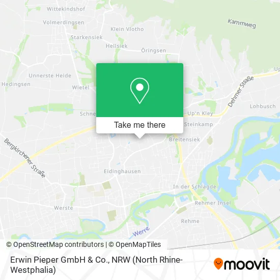 Карта Erwin Pieper GmbH & Co.