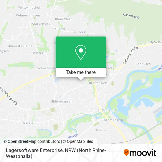 Карта Lagersoftware Enterprise