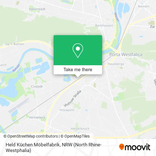 Карта Held Küchen Möbelfabrik