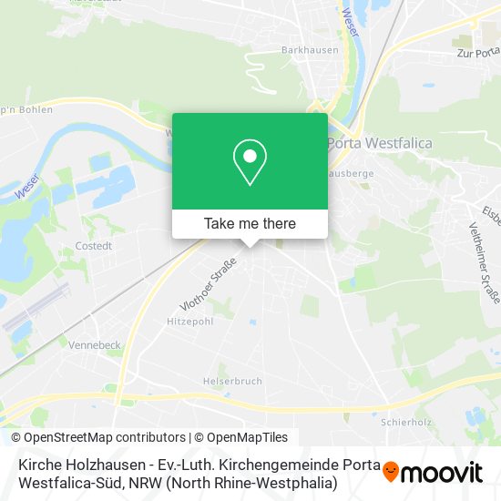 Kirche Holzhausen - Ev.-Luth. Kirchengemeinde Porta Westfalica-Süd map
