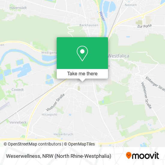 Weserwellness map