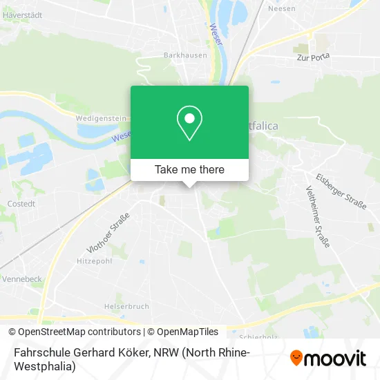 Карта Fahrschule Gerhard Köker