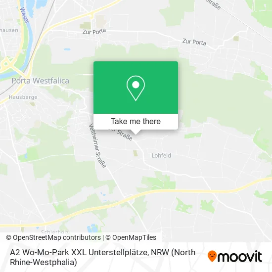 Карта A2 Wo-Mo-Park XXL Unterstellplätze
